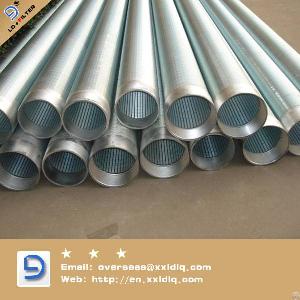 Steel Slotted / Screen Pipe For Water Wells In Africa