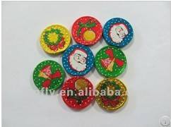 Christmas Decoration Design Chocolate Coin