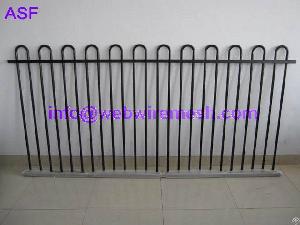 Sell Aluminium 2450 X 1200mm Black Loop Top Pool Fencing