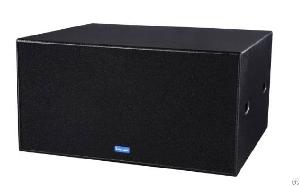 sw 218s subwoofer system speaker cabinet pro audio equipment sound gear