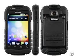 Discovery V5 Android 4.0 Capacitive Screen Smart Phone Waterproof Dustproof Shockproof Wifi Dual