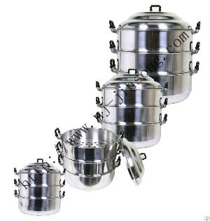 Jssp Series Aluminum Steam Pot