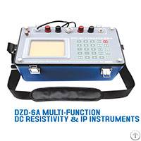 dzd 6a multi dc resistivity ore detector