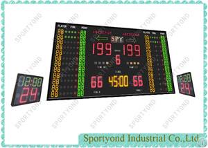 led electronic digital score boards basketball stadium scoreboards