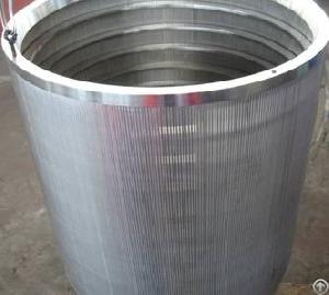 Wedge Wire Screens For Paper Processing Machine / 304 / 316