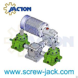 We Are Screw Jack Lifting Lowering System, Electric Screw Jack Operated Lift Table Manufacturers