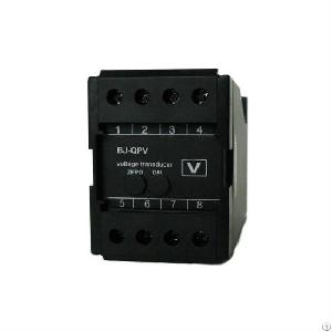 digital ac voltage transducer sensor din rail mounting