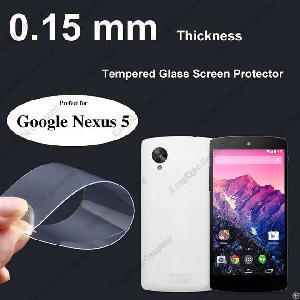 9h Hardness Anti-scratch Tempered Glass Screen Protector For Nexus 5