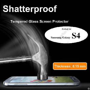 High Quality Premium Real Explosion-pro Tempered Glass Film Screen Protector For Samsung Galaxy S4