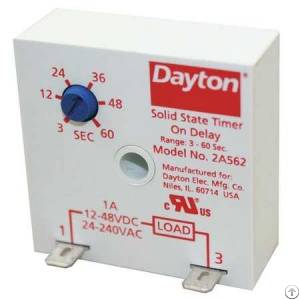 Sale Dayton Solid-state Output Time-delay Relay 2a561