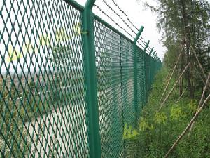 expanded steel metal mesh fencing