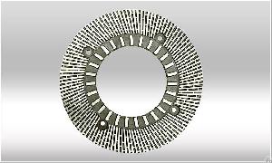 paper pulp refiner disc