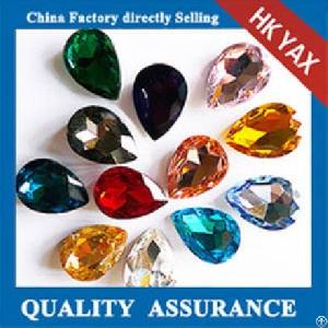 D0926 China Factory Wholesale Teardrop Crystal Fancy Stone Mc