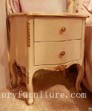 Bedside Table Classical Night Stands Bedroom Furniture Fn-118