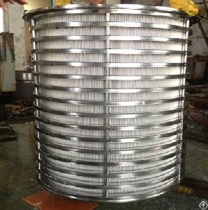 Basket Or Drum For Various Pressure Screen