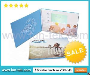 Small Lcd Screens In Printed Paper Brochure Card At A Competitive Price From Shenzhen Supplier