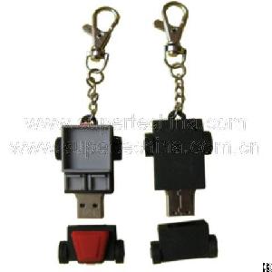 Silicone Van Shaped Usb Flash Drive S1a-7071c