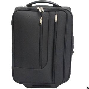 Traveler Fashion Black Spinner Set Luggage Bag