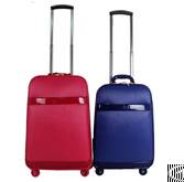 New Product Different Sizes Pu 4 Piece Trolley Luggage Set