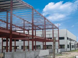 span pre engineered steel structure warehouse