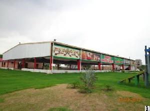 Prefab Light Steel Structure Building For Food Market