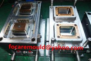 Disposable Thin Wall Container Mold , Square Tub Mould , Rectangular Iml Box Molds China