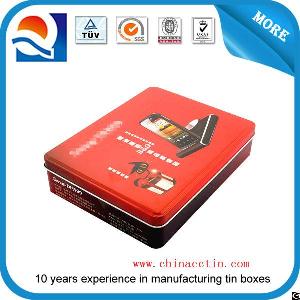 factory stock silver metal dvd tin cases