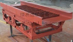 Vibrating Golds Sluice With Alluvial Gold Extraction Equipment / Sheet Gold Sluice Machine Vibration