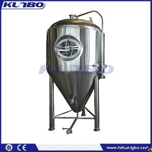 Kunbo Double Jacketed Beer Wine Brewing Conical Fermentation Tanks Equipment