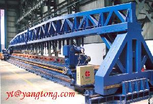 movable upper press beam edge milling machine beveling supplier