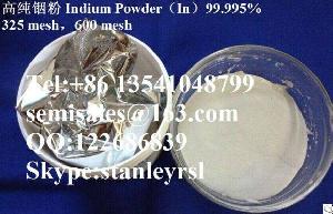 Indium Powder -100mesh -200mesh -325mesh Cas No7440-74-6
