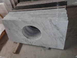Carrara White Marble Counter Tops