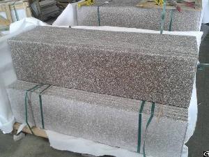 polished g664 granite steps risers