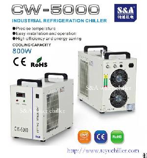 Water Chiller Model Cw-5000 For 90watts Co2 Laser Cutting / Engraver