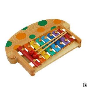 Xylophone With Mushroom Shape8pcs, Musical Toys / Music Instrument