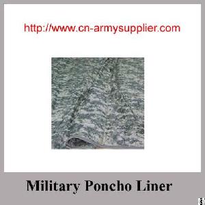 Digital Camouflage Outdoor Military Poncho Liner For Army Police Use