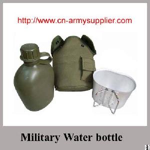 Plastic Alum 800ml 1l Military Water Bottle Canteen Mess Tin