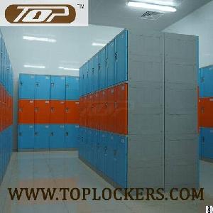 Triple Tier Abs Plastic Cabinets, Blue Color