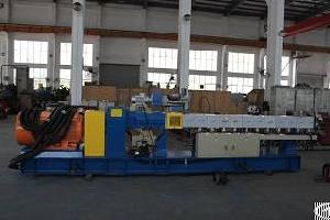 Efficient Corotating Twin Screw Extruder Plastic Recycling Machine Pp Pe Pet Recycling Line