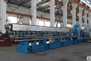 condition co rotating parallel 600rpm twin screw hdpe extruder machine