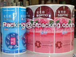 Pe Adhesive Label Stickers For Softto Shampoo Bottles