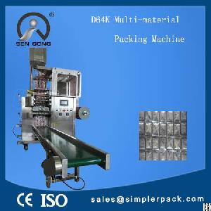 Granules Packaging Machine Automatically For Multiple Materials