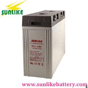Manufacturer 2v1000ah Deep Cycle Agm Battery With 3years Warranty
