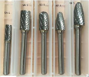 Solid Carbide Burs With Inch Size