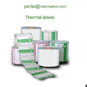 blank thermal labels