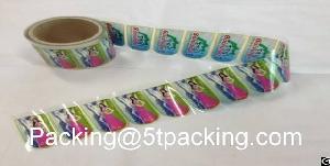 face print stickers cosmetic bottles