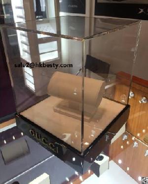 Best Seller Of Gucci Counter Top Display Showcase With Clear Acrylic