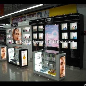 Cosmetic Display Shelf With Led Lighting