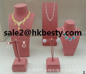 Fancy Pinky Jewellery Displays Necklace Earring Displays In Stock