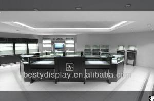 High End Jewelry Kiosks Showcase For Store